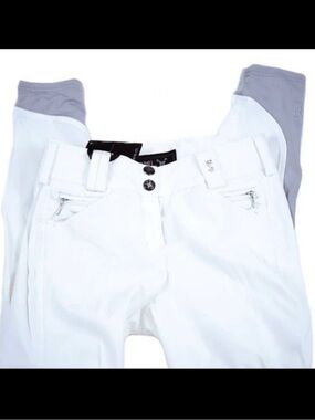 Tredstep Solo Competition Breeches - white, size 24